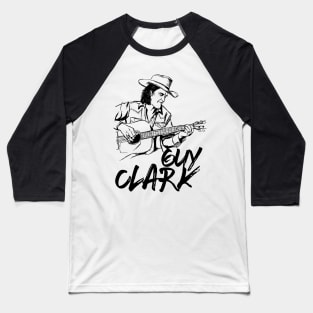 Guy Clark Baseball T-Shirt